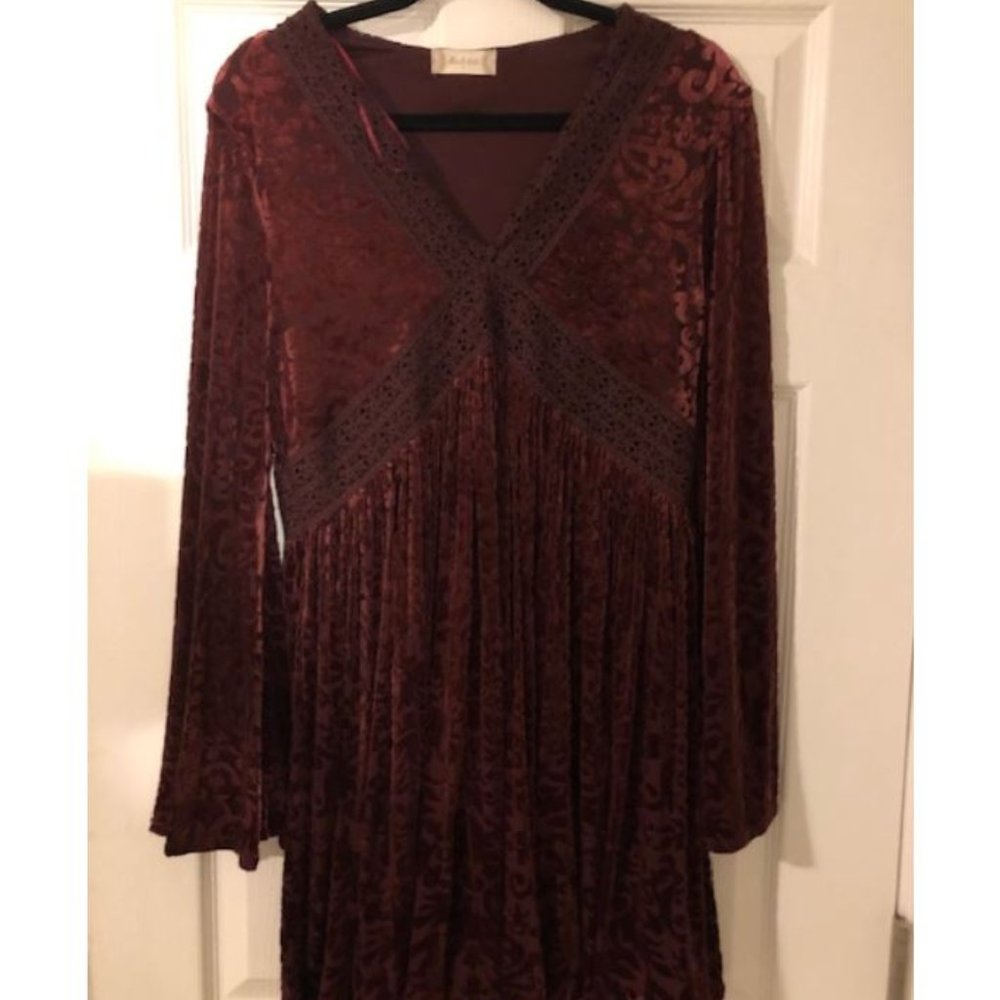 Boho Velvet Altar'd State Dress